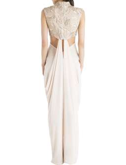 Carla Zampatti Vintage Lace Opera Gown Blush Size 4 for rent on The Volte - image 3