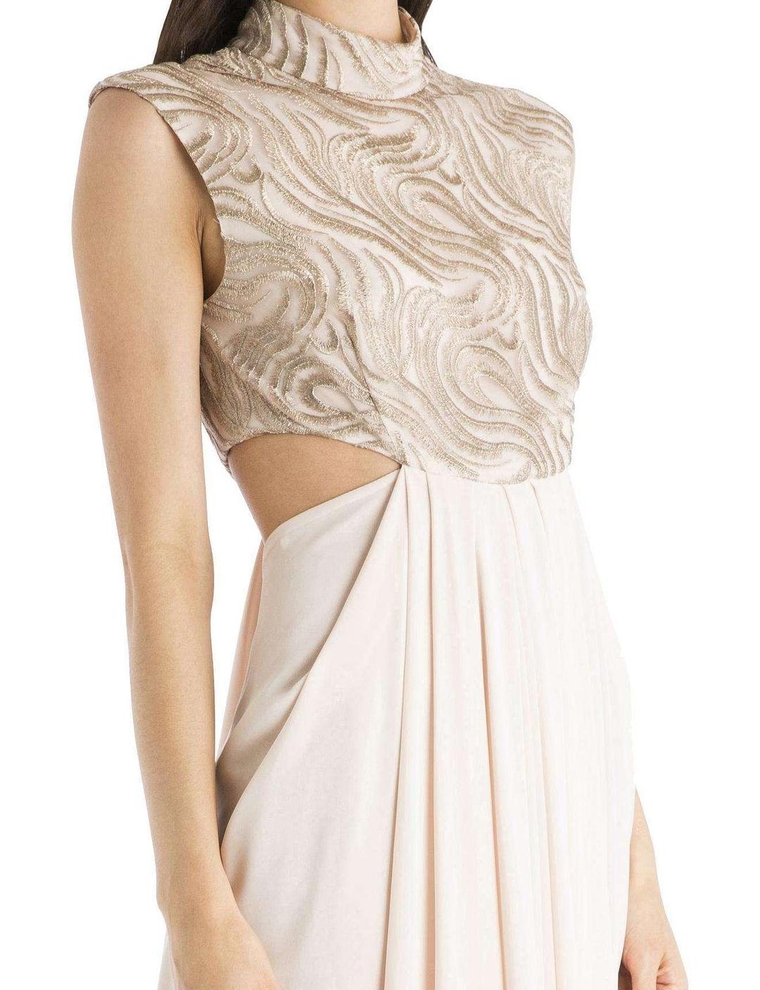 Carla Zampatti Vintage Lace Opera Gown Blush Size 4 for rent on The Volte - main image