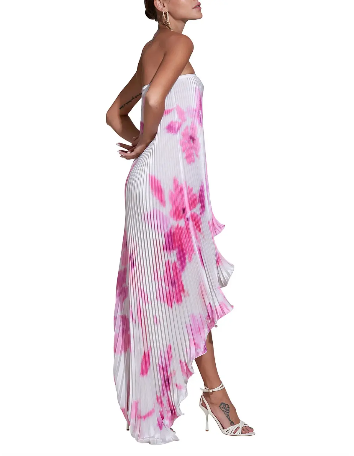 L'Idee Feminite Mini Dress Jarden Print Size 8 - Image 2