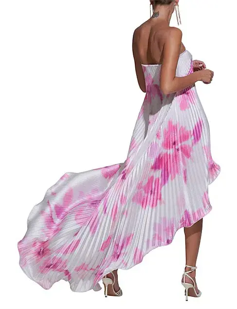 L'Idee Feminite Mini Dress Jarden Print Size 8 - Image 3