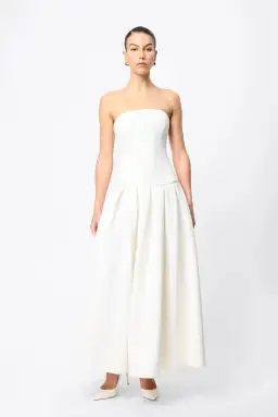 Mossman Enchant Maxi Dress White Size 8 for rent on The Volte - image 1