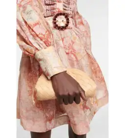 Zimmermann Kaleidoscope Tuxedo Frill Mini Dress Size 0 / AU 8 for rent on The Volte - image 4