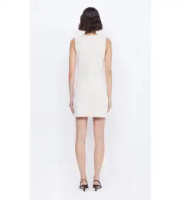 Bec & Bridge Ilora Knit Mini Dress Ivory Size 12 for rent on The Volte - image 3