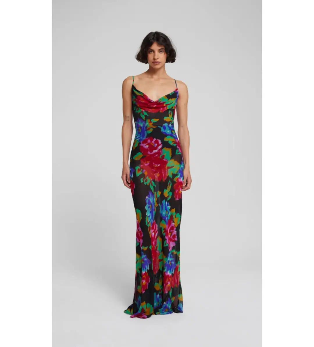 Rat & Boa Casablanca Dress Floral M/Au 10 for rent on The Volte - main image
