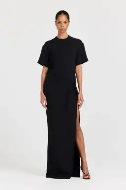Henne Avila Dress Black Maxi Size 12 for rent on The Volte - image 2