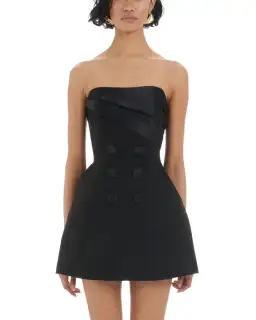 Eliya The Label North Mini Dress Black Size 6 for rent on The Volte - image 3