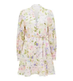 Forever New Vanessa Trim Skater Dress Light Floral Print Size 6 for rent on The Volte - image 4