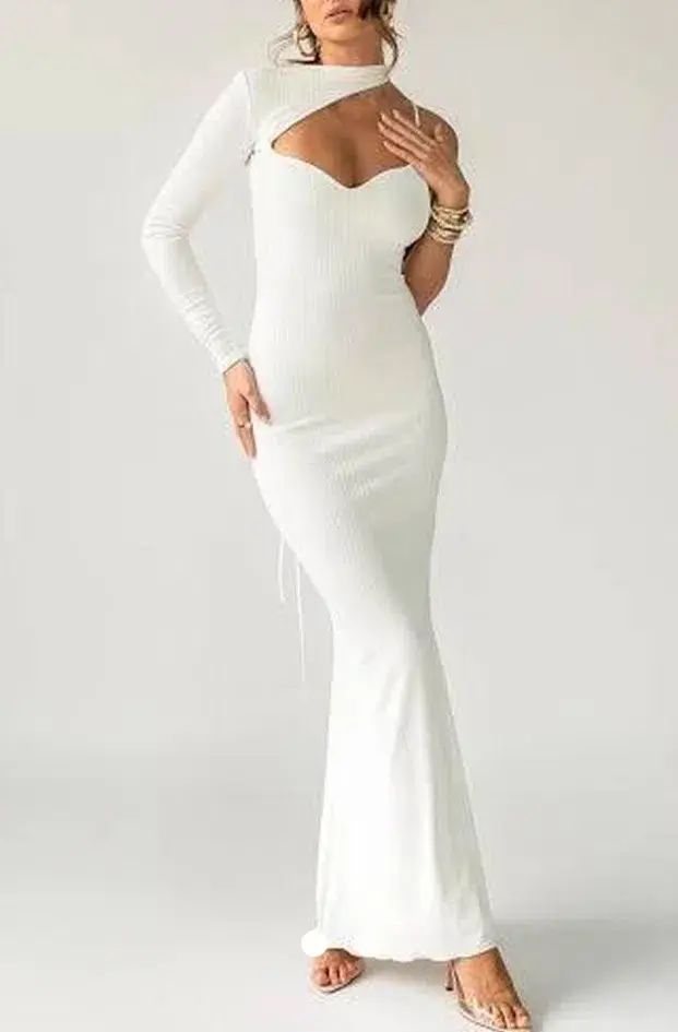 Arcina Ori Estelle Long Cut Out Formal Dress Size AU 8 for rent on The Volte - main image