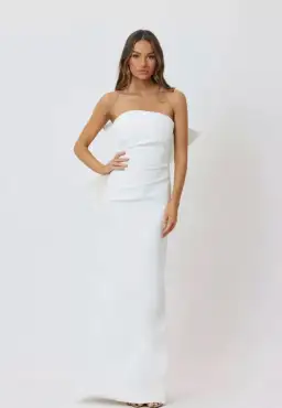 Bianca and Bridgett Kat Maxi Dress White Size 14 for rent on The Volte - image 1