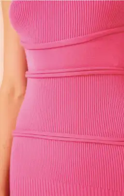 Alcer Greenwood Midi Dress in Pink Size AU 8 for rent on The Volte - image 3