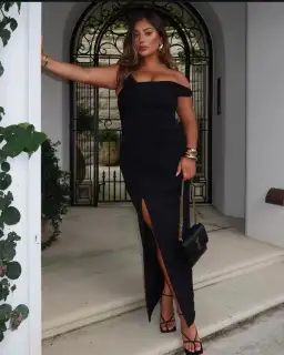 Sheike Reflections Gown Black Size14