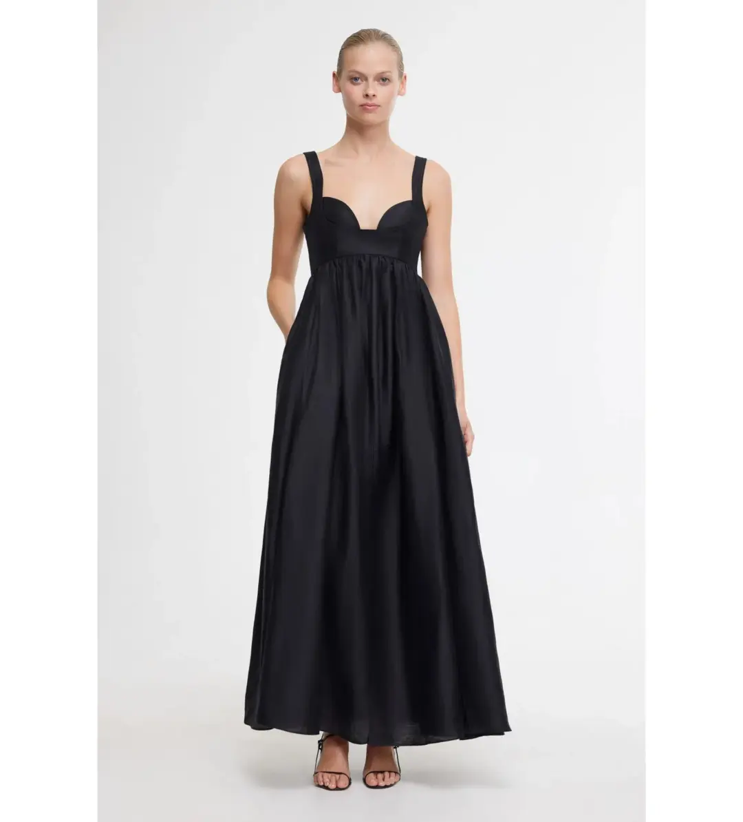 Acler Sandgate Black Dress AU 12 for rent on The Volte - main image