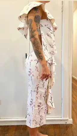 Joslin Studio Two Piece Skirt Top Multi Size AU 8 for rent on The Volte - image 2