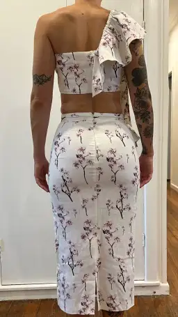 Joslin Studio Two Piece Skirt Top Multi Size AU 8 for rent on The Volte - image 3