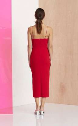 Bec and Bridge C’est Magnifique Split Dress Red for rent on The Volte - image 3