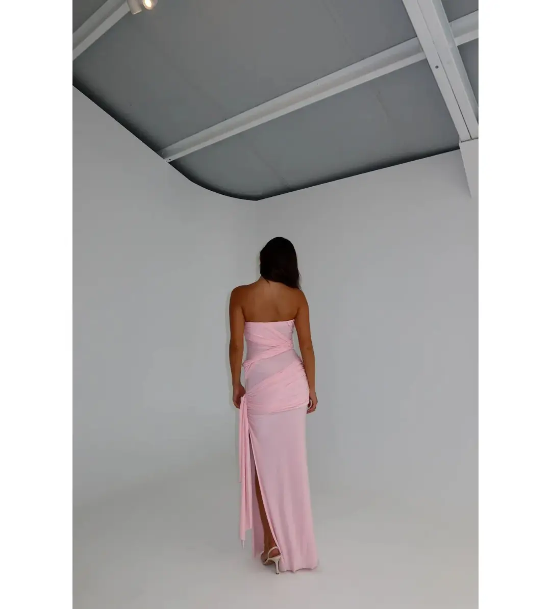 Natalie Rolt Miranda Gown Blossom Pink Size AU 8 for rent on The Volte - main image