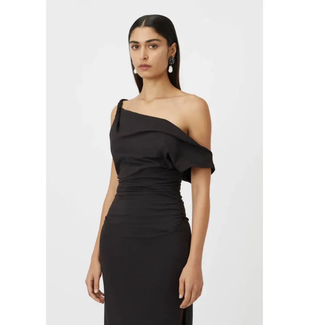 Camilla and Marc Mara Dress Black Size AU 6 for rent on The Volte - main image