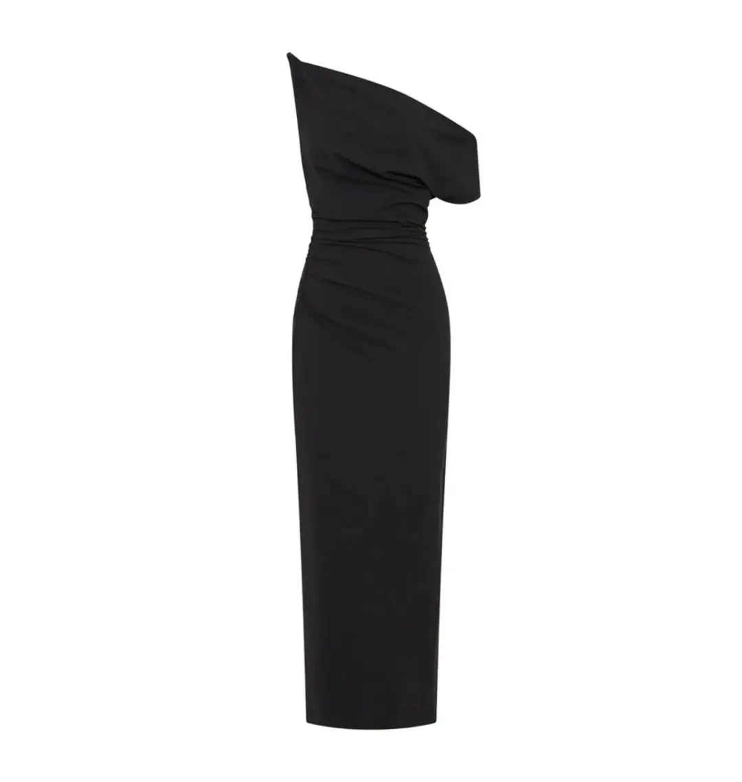 Camilla and Marc Mara Dress Black Size AU 6 for rent on The Volte - main image