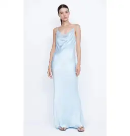 Bec & Bridge Arabella Maxi Dress Dolphin Blue Size AU 12 for rent on The Volte - image 1