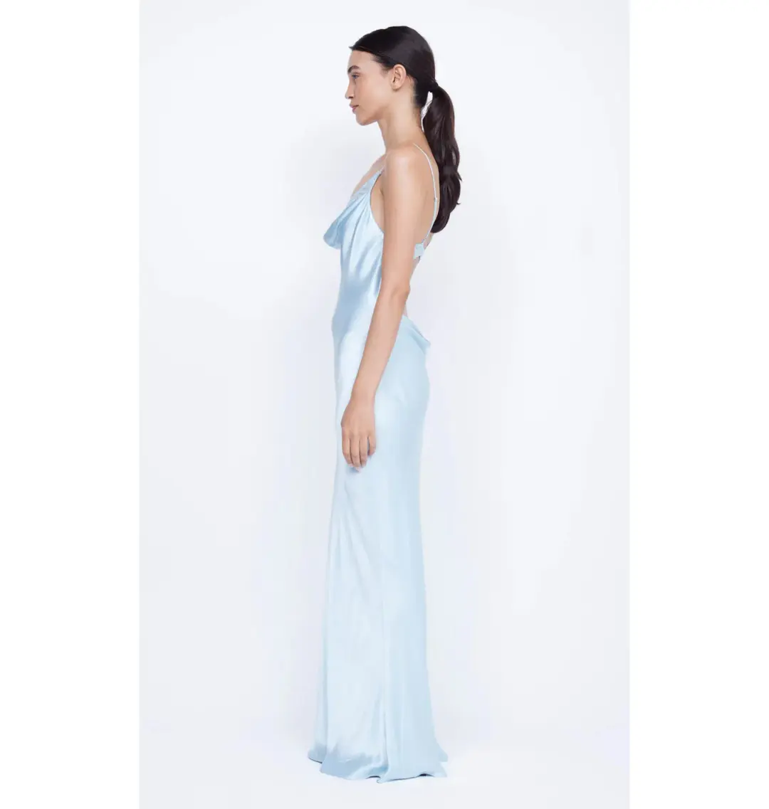 Bec & Bridge Arabella Maxi Dress Dolphin Blue Size AU 12 for rent on The Volte - main image