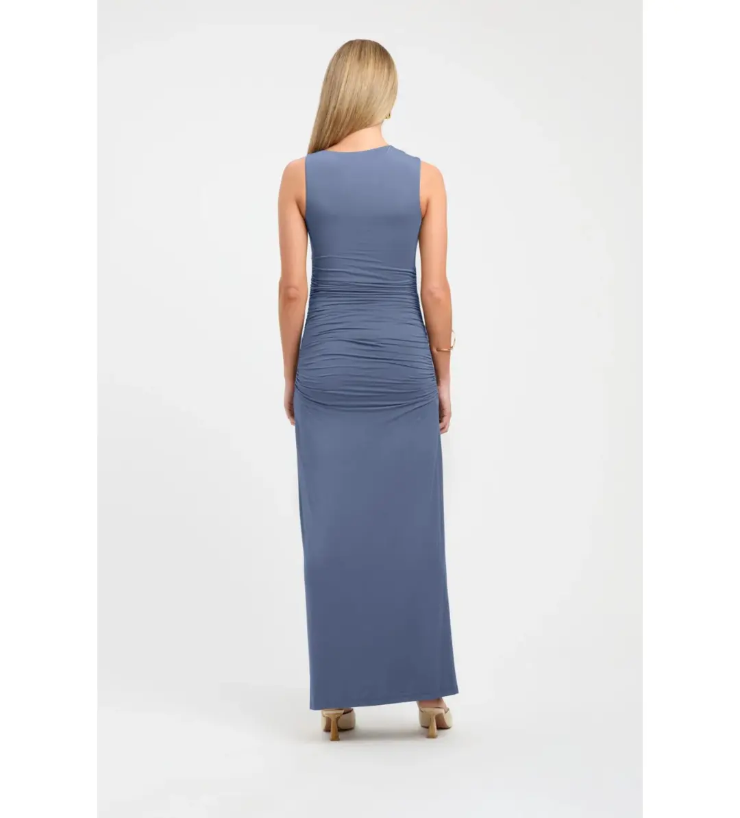 Kookai Alannah Maxi Dress Blue Size AU 8 for rent on The Volte - main image