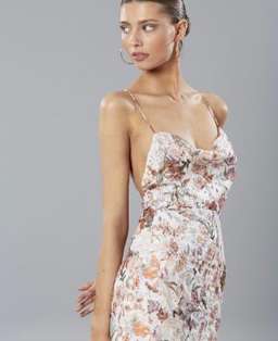 Winona Tigerlily Cowl Maxi Dress Print Size 8 for rent on The Volte - image 5