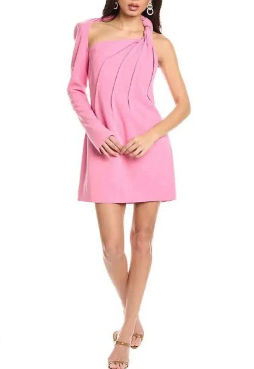Rachel Gilbert Claudio Mini Dress Pink Size 4/AU 14 for rent on The Volte - main image