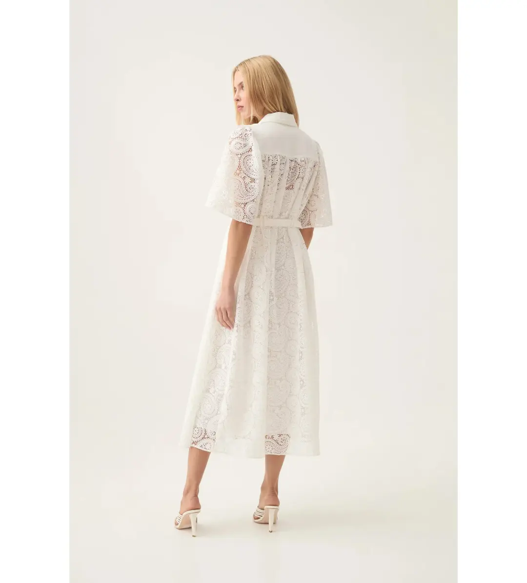 Aje Laicey Paisley Midi Dress Size 8 for rent on The Volte - main image