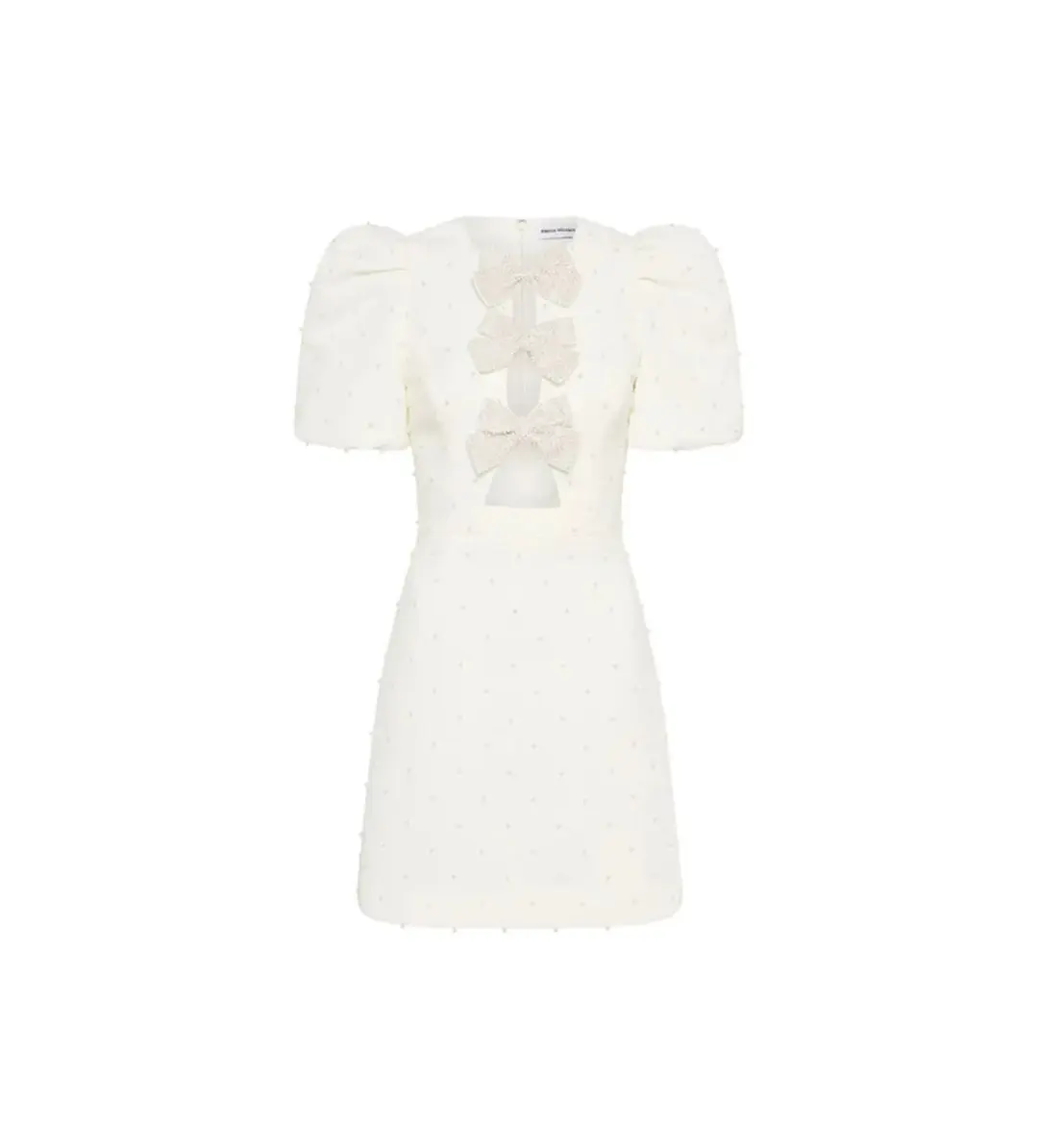 Rebecca Vallance Bridal Ophelia Mini Dress White Size AU 8 for rent on The Volte - main image