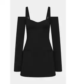 Sir Sandrine Long Sleeve Mini in Black Size AU 6 for rent on The Volte - image 4