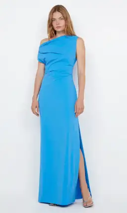Bec + Bridge Angelina Asym Maxi Dress Blue Size 12 for rent on The Volte - image 1