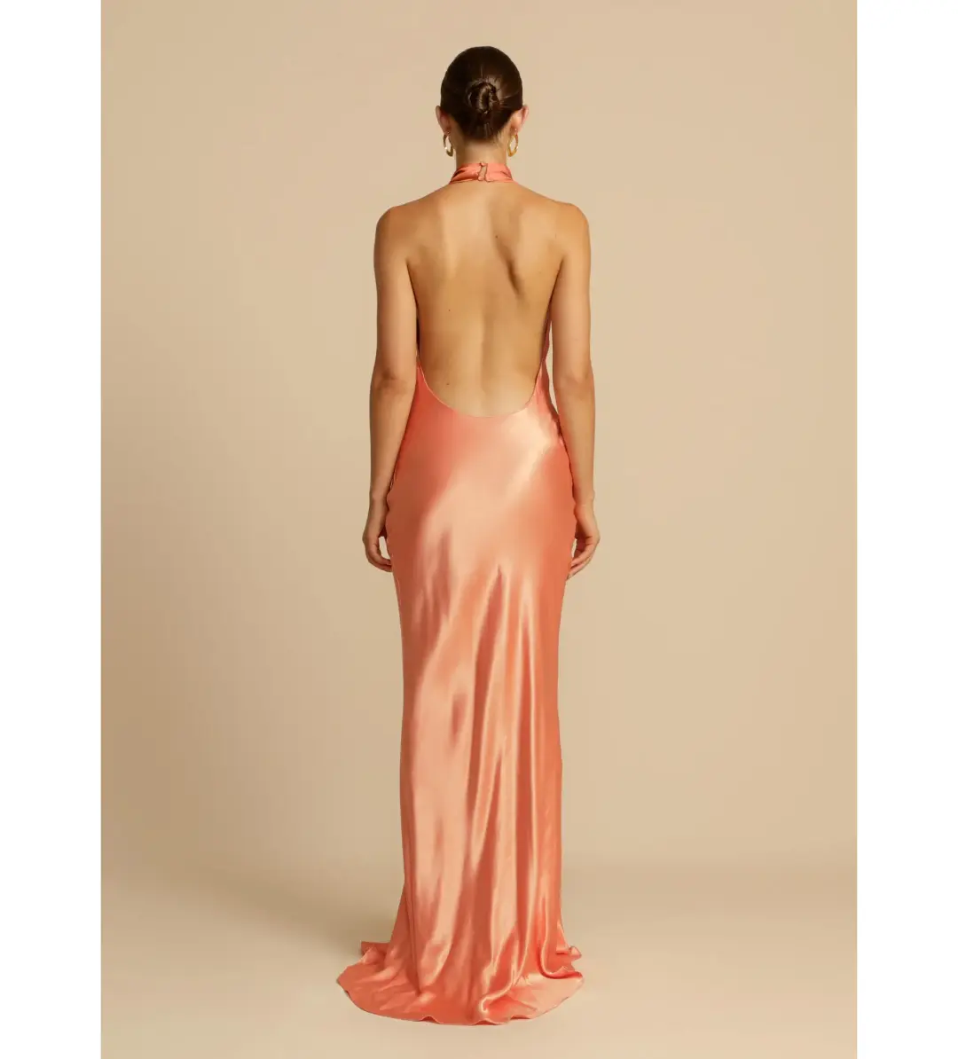 ARCINA ORI Gaia Dress Papaya Size AU 8 for rent on The Volte - main image