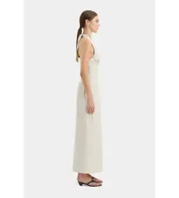 Sir the Label Affogato Halter Maxi Dress in Ecu Size 14 for rent on The Volte - image 2