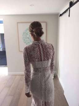 Thurley Wisteria Dress White Size 6 for rent on The Volte - image 1