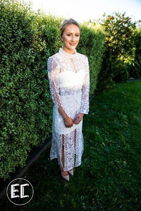 Thurley Wisteria Dress White Size 6 for rent on The Volte - main image