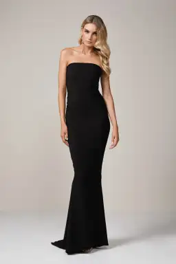 Nookie Angelina Fishtail Gown in Black Size 8/S for rent on The Volte - image 1