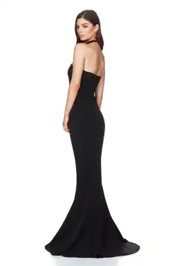 Nookie Angelina Fishtail Gown in Black Size 8/S for rent on The Volte - image 4