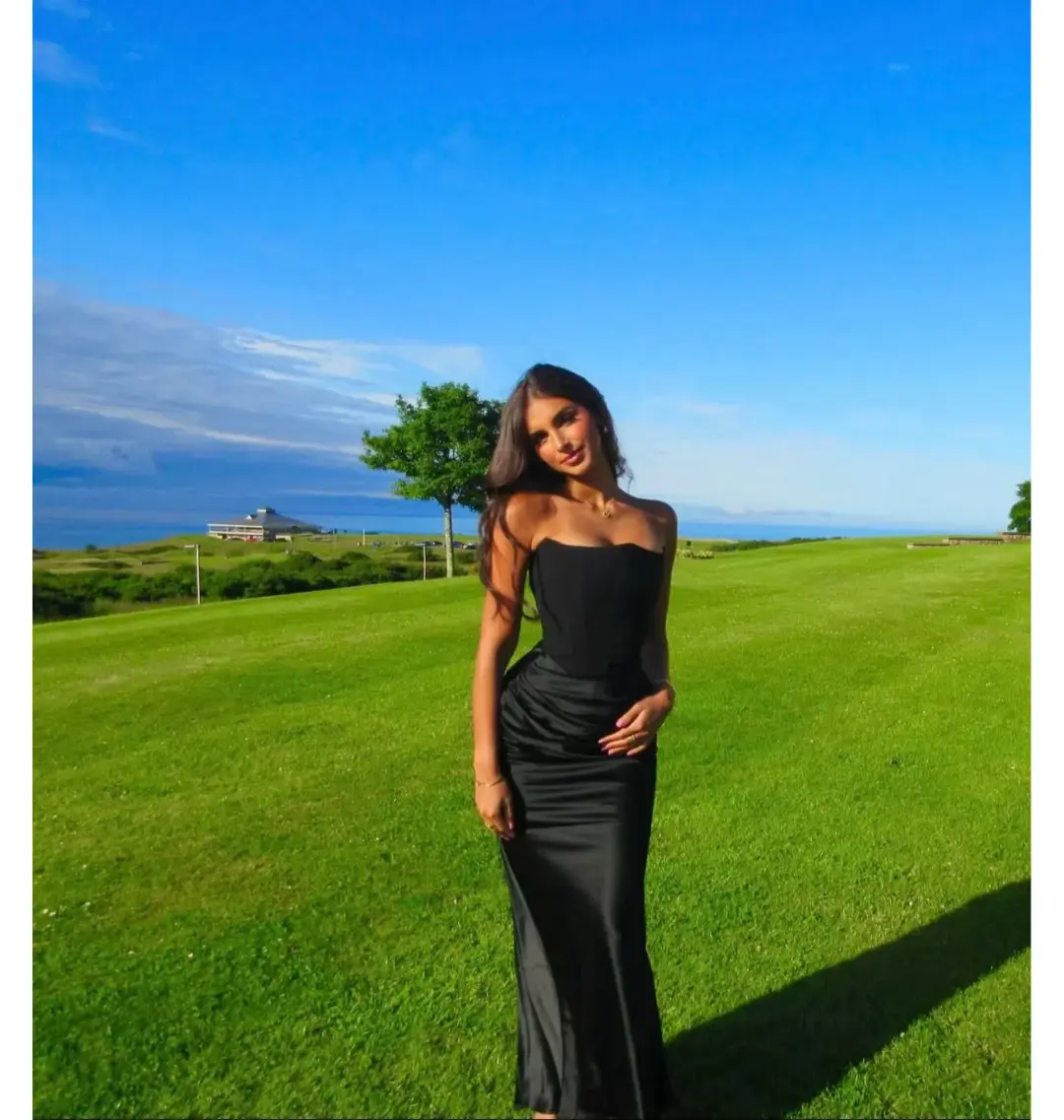 House of CB Persephone Strapless Corset Dress Black Size S / AU 8 for rent on The Volte - main image