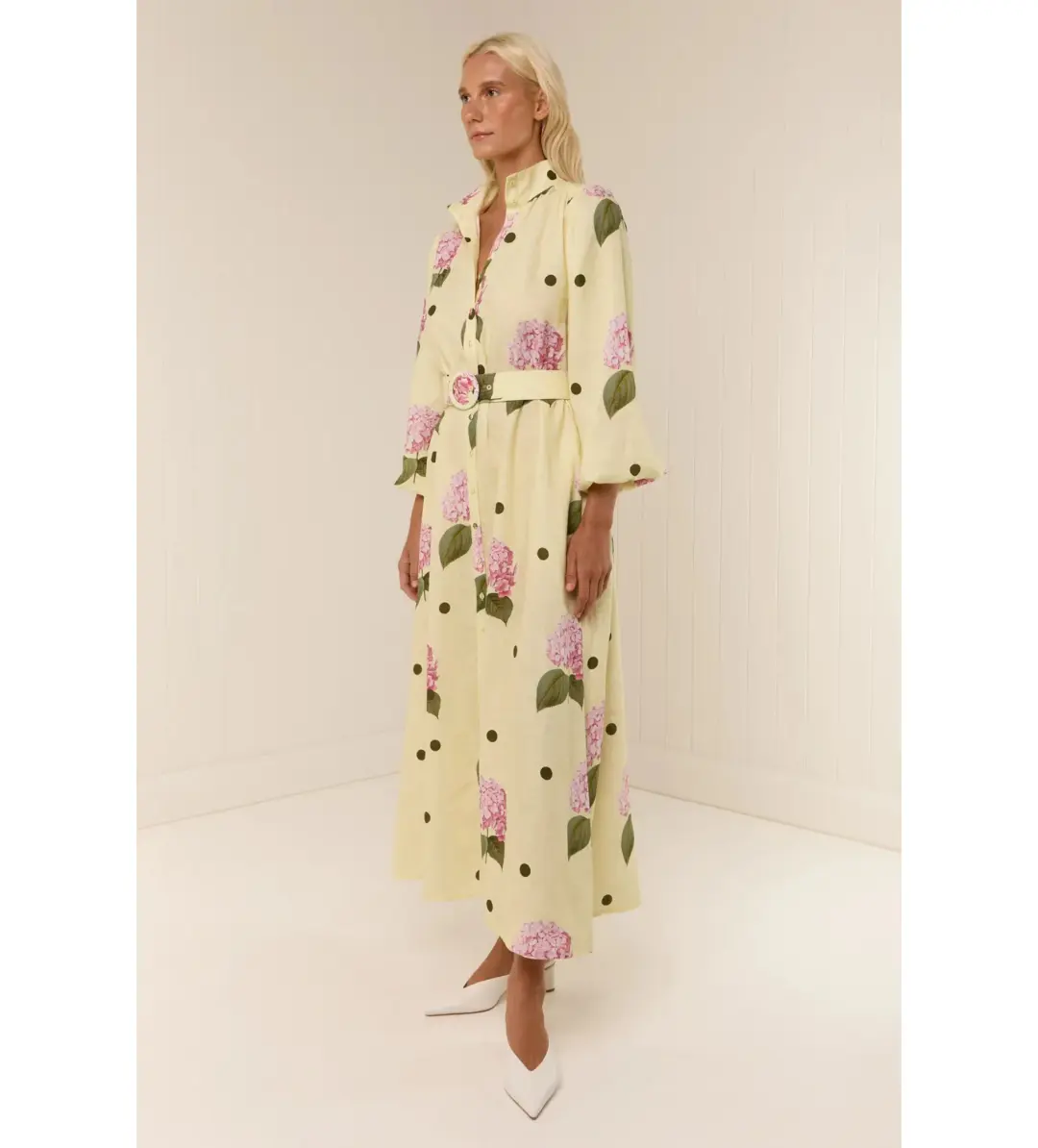 Palm Noosa Noddy Dress in Portofino Polka Dot Size AU 8 for rent on The Volte - main image