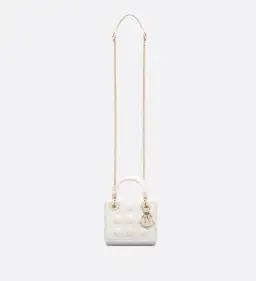 Dior Mini Lady Bag White for rent on The Volte - image 4