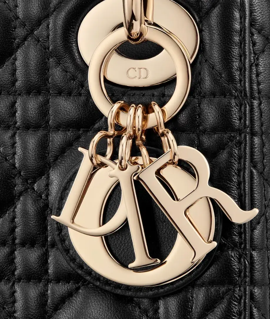 Mini Lady Dior Black Bag for rent on The Volte - main image