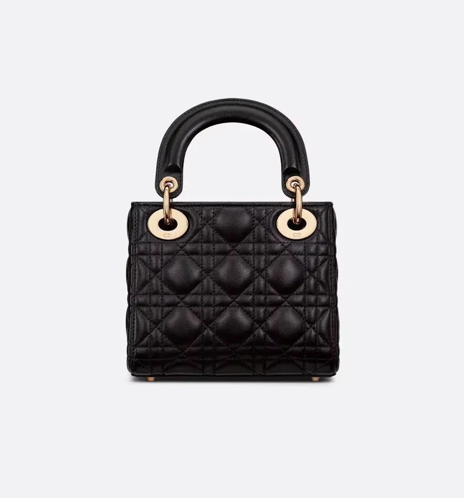 Mini Lady Dior Black Bag for rent on The Volte - main image