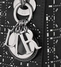 Lady Dior Mini Black Satin for rent on The Volte - image 3