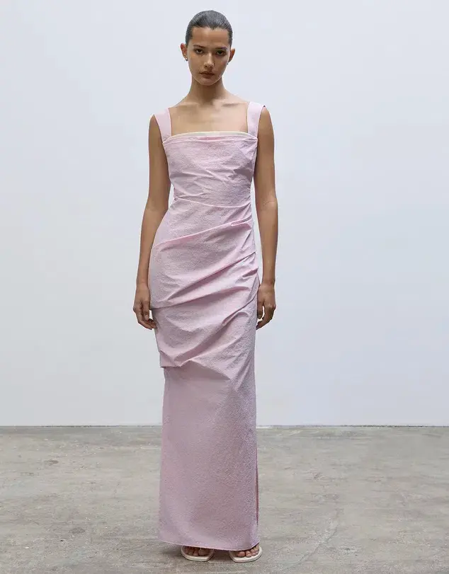 Paris Georgia Raf Dress Blush Size AU 8 for rent on The Volte - main image