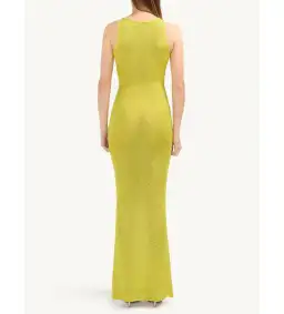 Astra Resort Natalia Dress Chartreuse Sequin Size XS / AU 6 for rent on The Volte - image 3
