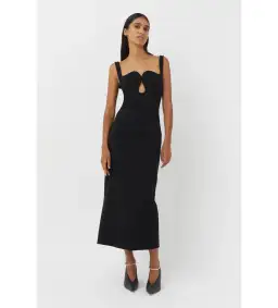 Camilla and Marc Brixton Midi Dress Black Size 8