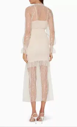 Alice McCall After Dark Midi Dress Soft Shell Pink Size 8 for rent on The Volte - image 3