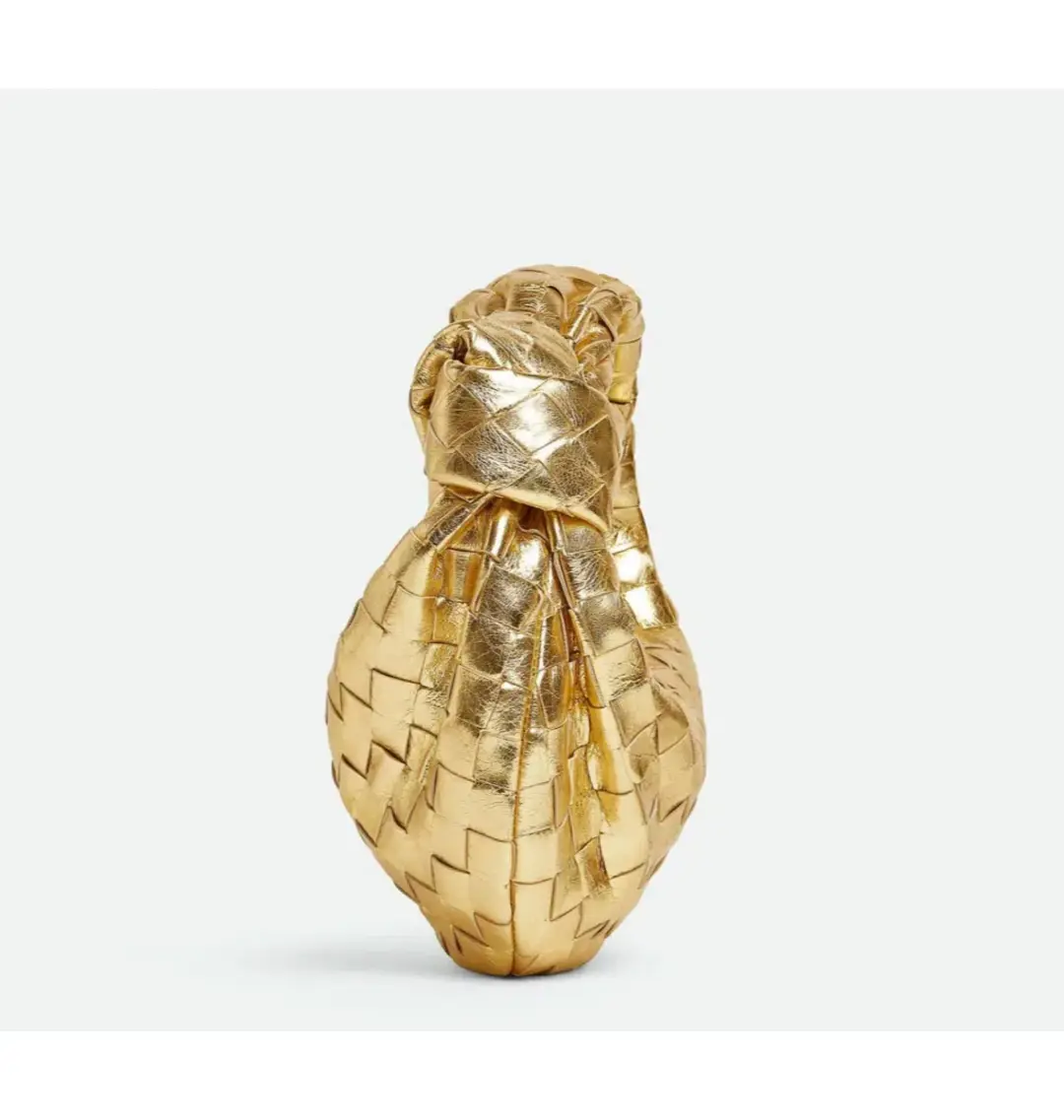 Bottega Veneta Mini Jodie Gold for rent on The Volte - main image