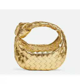 Bottega Veneta Mini Jodie Gold for rent on The Volte - image 1