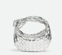 Bottega Veneta Jodie Mini Bag Silver for rent on The Volte - image 5